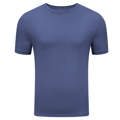 Men's Bamboo Rayon Crew Neck Tee Shirt - Single