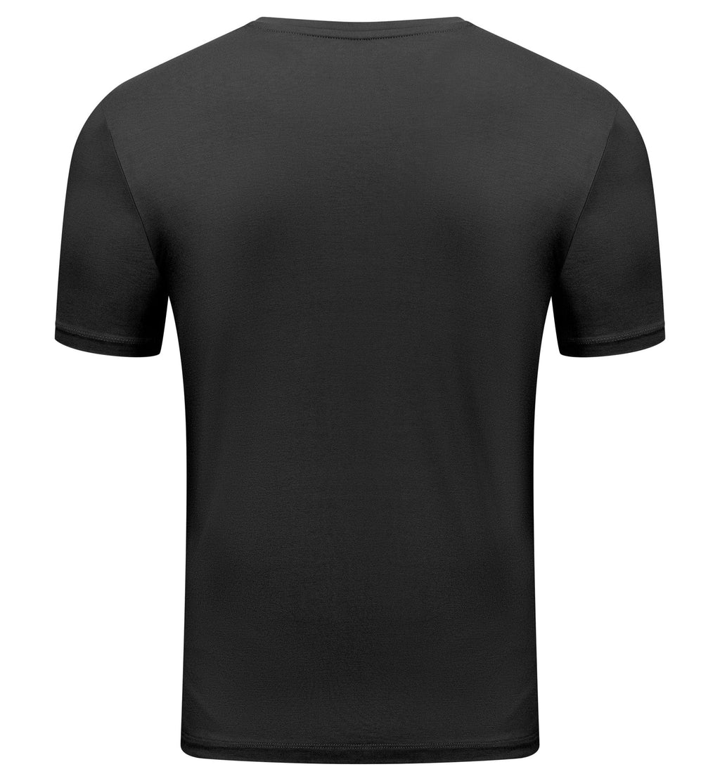 Men's Bamboo Rayon Crew Neck Tee Shirt - Single