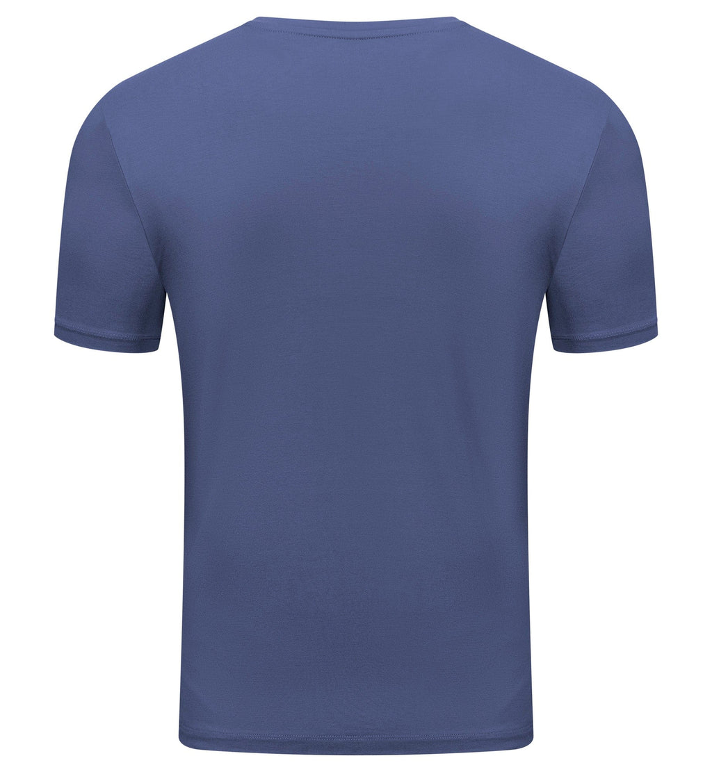 Men's Bamboo Rayon Crew Neck Tee Shirt - Single