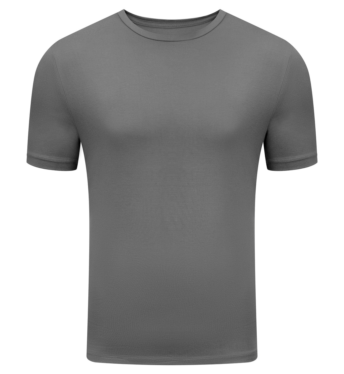 Men's Bamboo Rayon Crew Neck Tee Shirt - Single