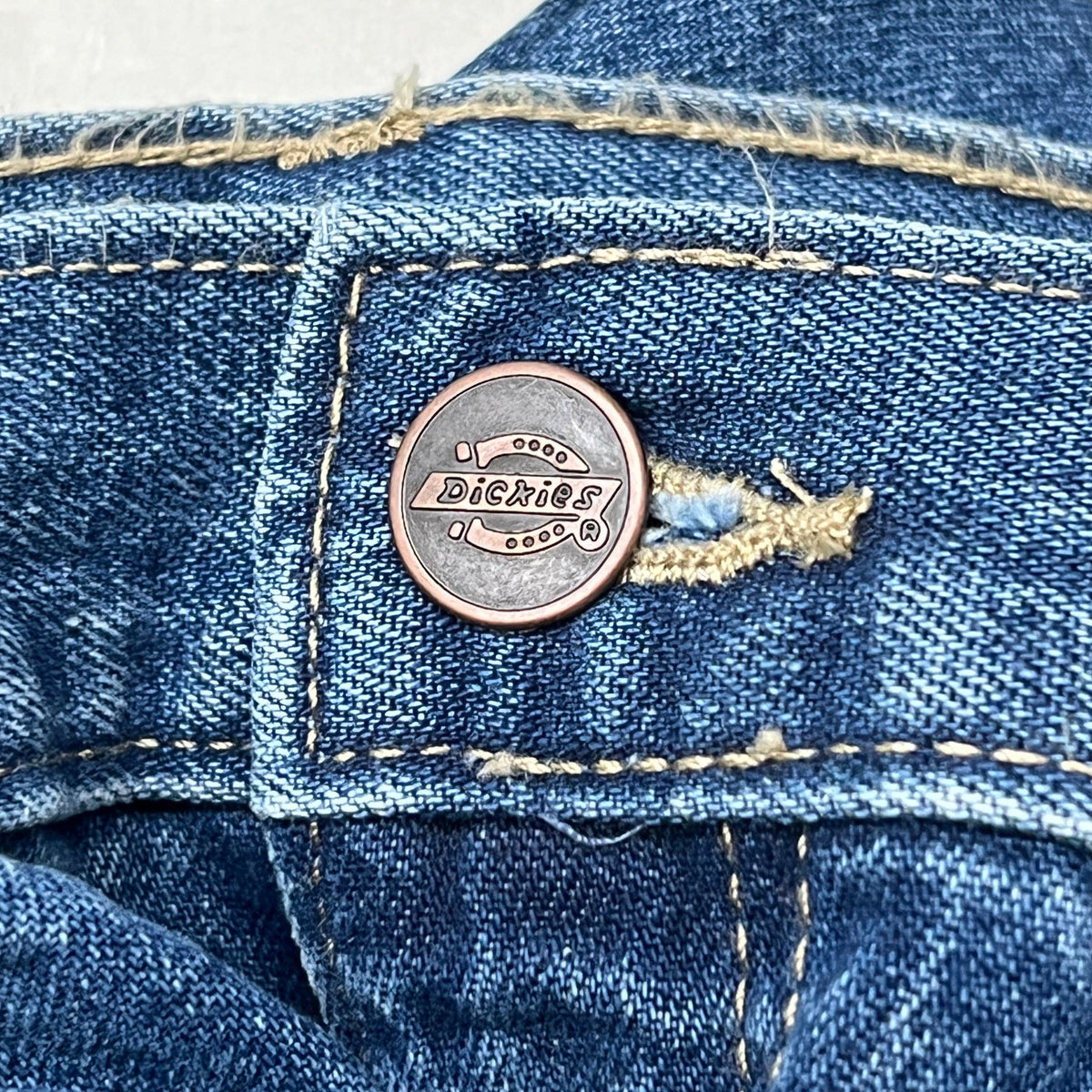 DICKIES Relaxed Fit Carpenter Jean Mns Sz 46X30 Stonewashed Indigo Blue 19294SNB