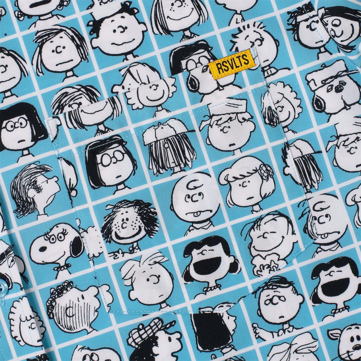 Peanuts "The Peanut Gallery" – KUNUFLEX Short Sleeve Shirt